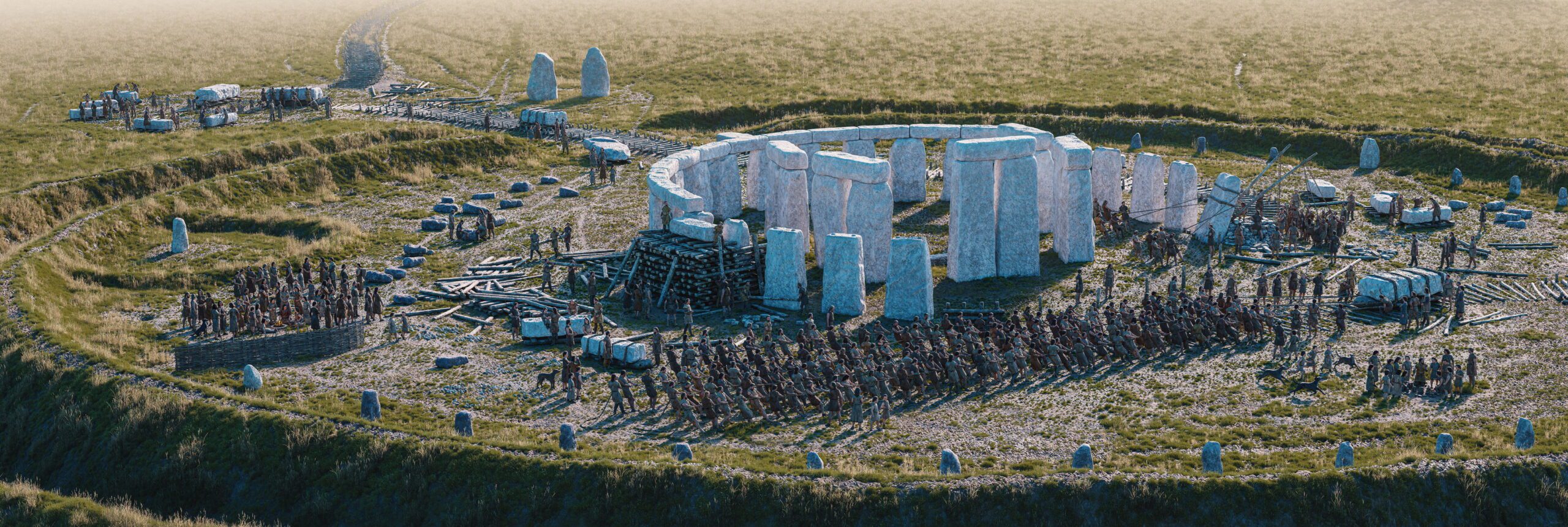 New visual shows Stonehenge's construction as never seen before