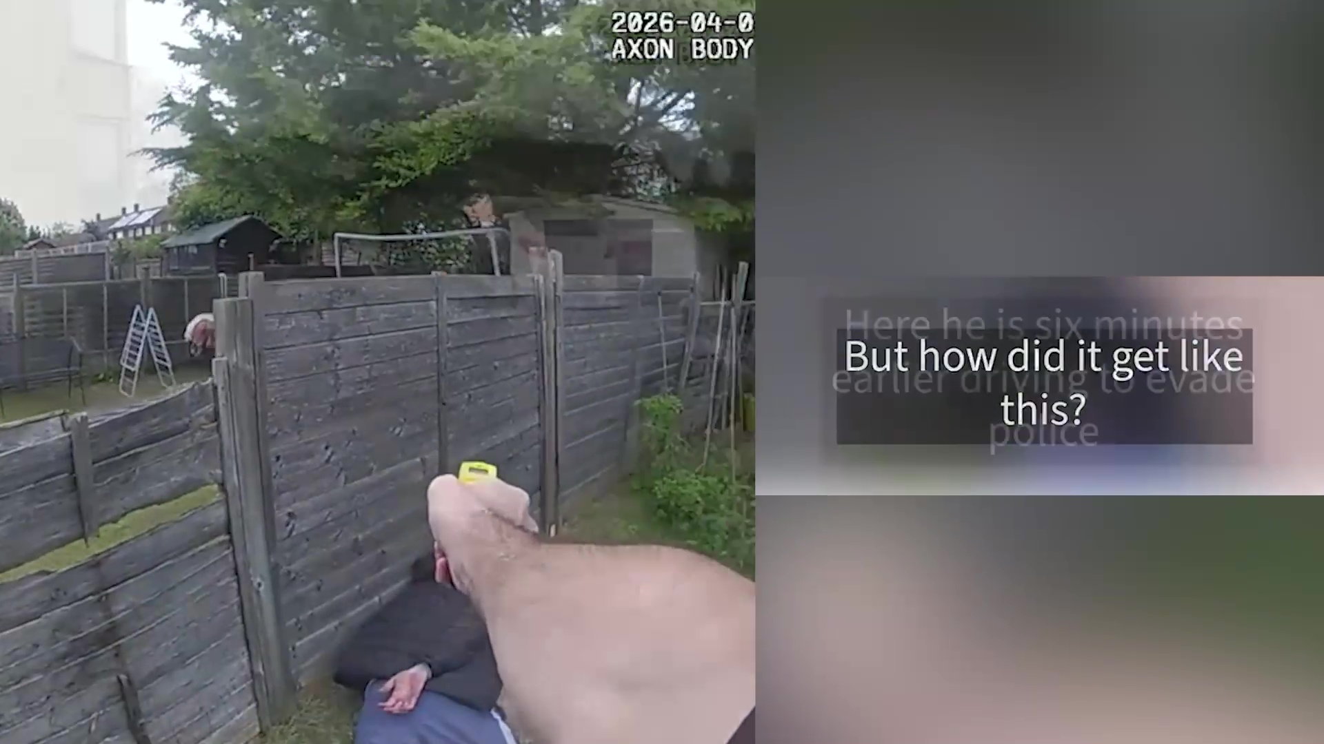 Drug dealer chased by police through eight gardens before being caught - Discover SWNS