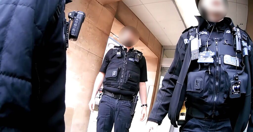 Police caught on camera admitting they 