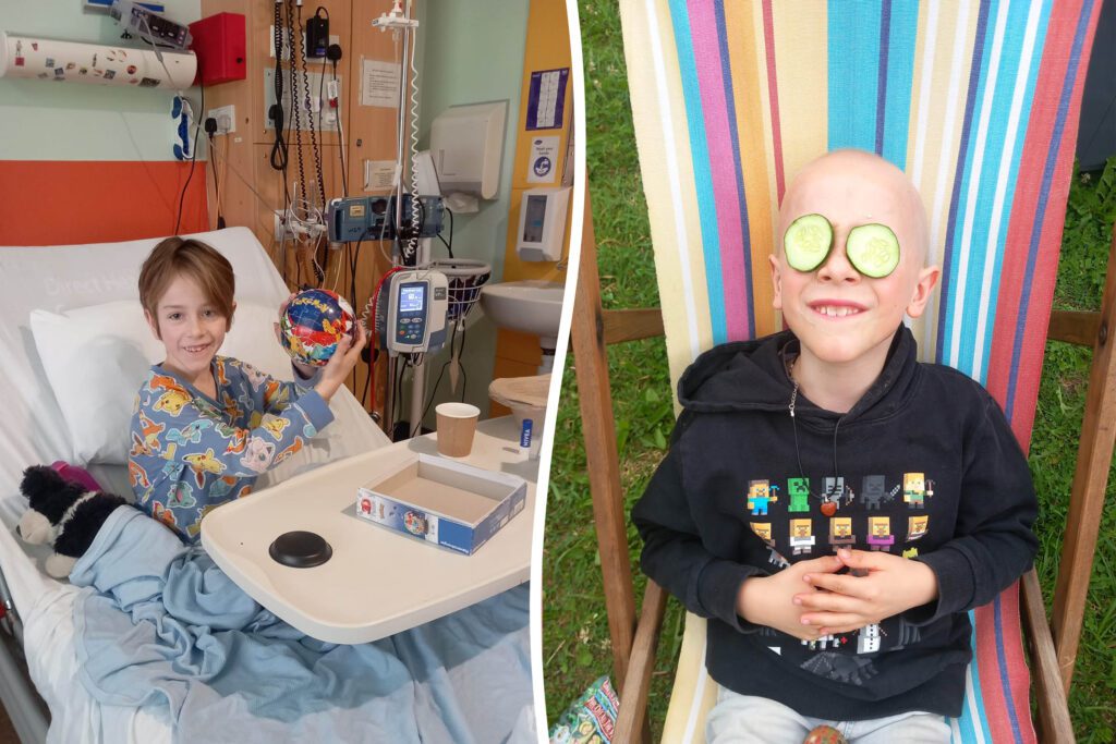 Schoolboy's pale skin put down to being Scottish was actually sign of cancer - Discover SWNS